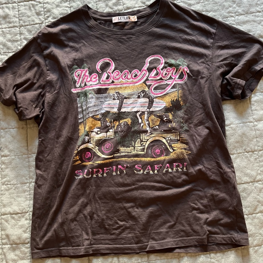 LETLUV Beach Boys Graphic Tee